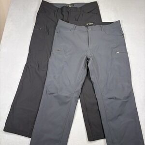 BC Clothing Expedition Pants Mens 40x32 NWT Lot of 2 Stretch Hiking Utility